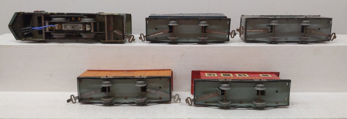 Unique 1950 Vintage O Gauge Electric Train Set VG