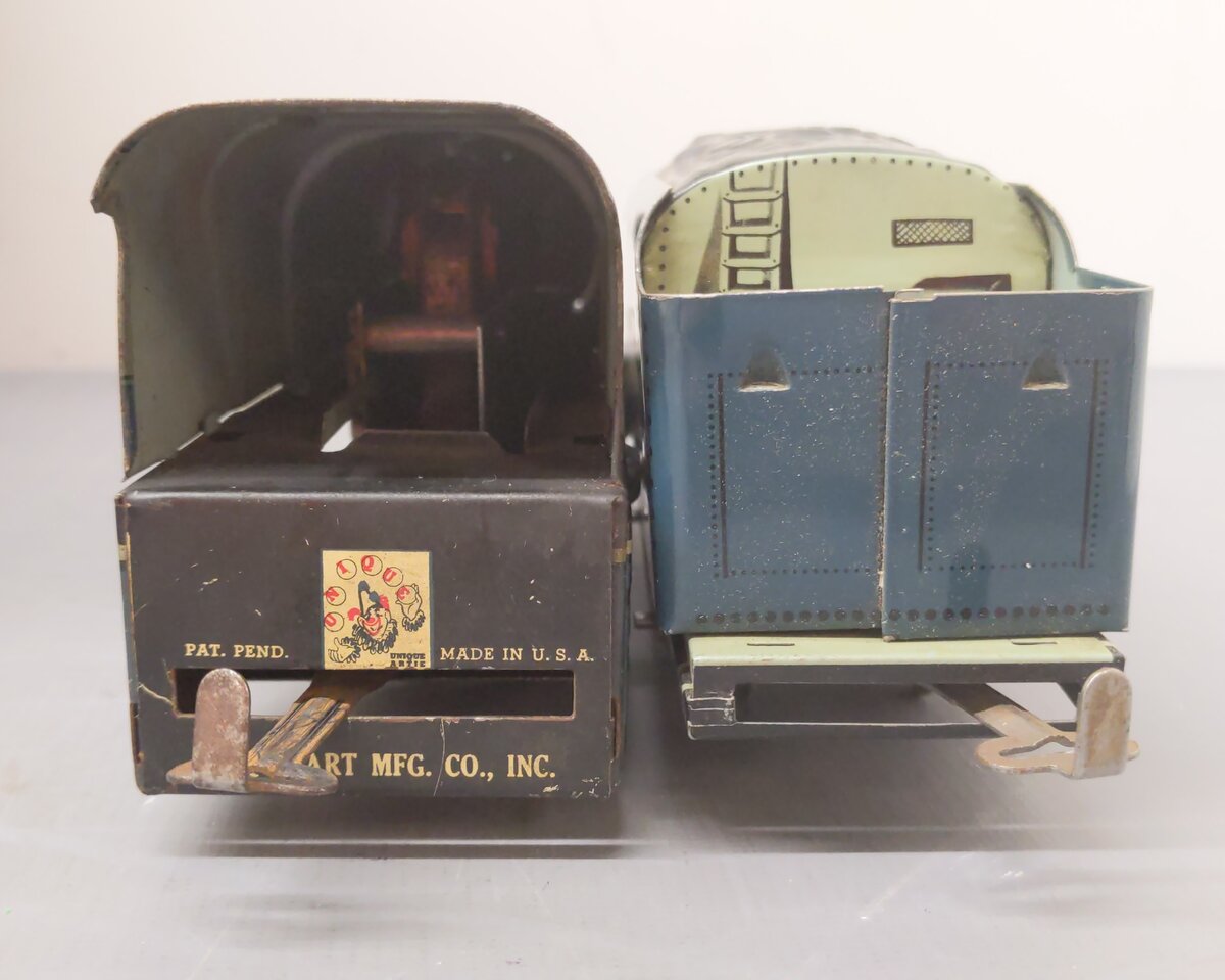 Unique 1950 Vintage O Gauge Electric Train Set VG