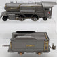 Lionel 259E Vintage O Gray 2-4-2 Streamlined Steam Locomotive & Tender