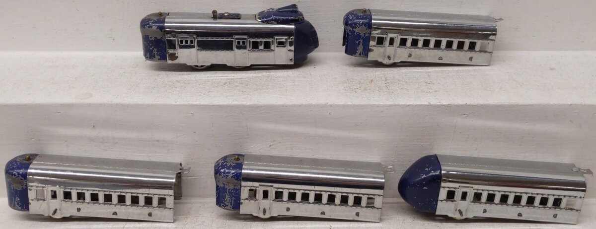 Hafner M10000 Vintage O Windup Streamliner Set/Box