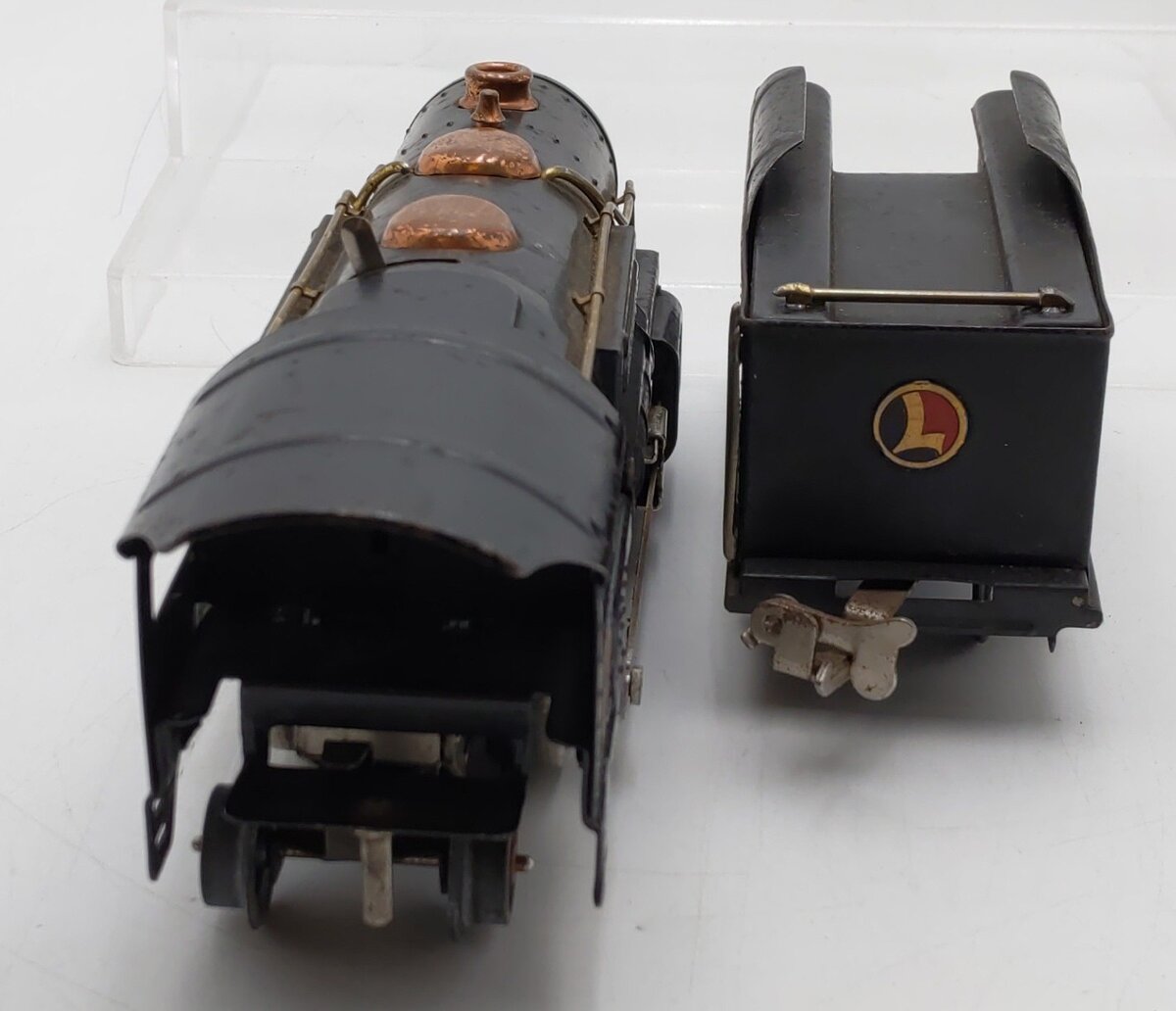 Lionel 259E Vintage O Prewar 2-4-2 Streamlined Steam Locomotive & Tender VG