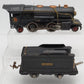 Lionel 259E Vintage O Prewar 2-4-2 Streamlined Steam Locomotive & Tender VG