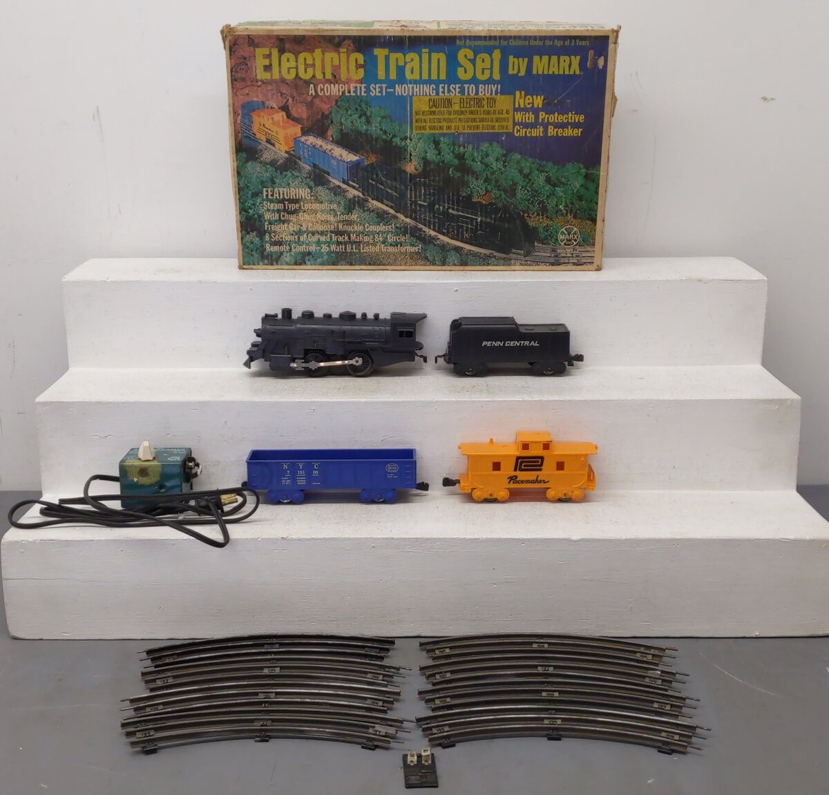 Marx 4305 Vintage O Electric Train Set/Box