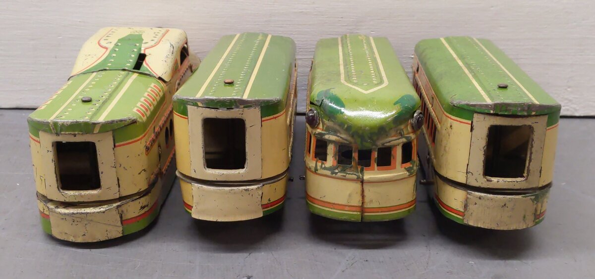 Marx M10005 Vintage O Union Pacific Tinplate Multi Unit Streamliner VG