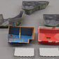 American Flyer 20812 Vintage S The Champion Train Set Scenery VG/Box