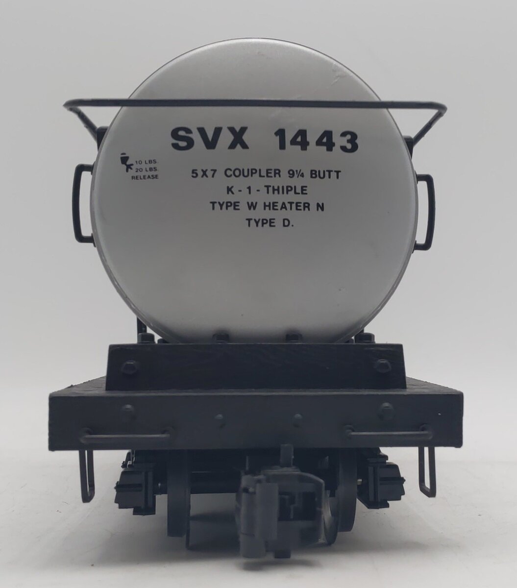 Bachmann 1443 G SVX Mobilgas Single Dome Tank Car EX