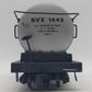 Bachmann 1443 G SVX Mobilgas Single Dome Tank Car EX
