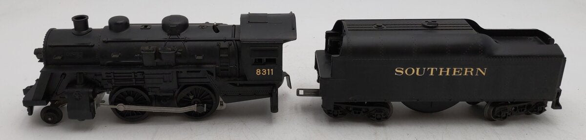Lionel 8311 Southern Steam Engine w/ Tender #8311 VG