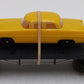 Lionel 6404 Vintage O Black Flatcar w/Dark Yellow Auto - RARE VG