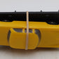 Lionel 6404 Vintage O Black Flatcar w/Dark Yellow Auto - RARE VG