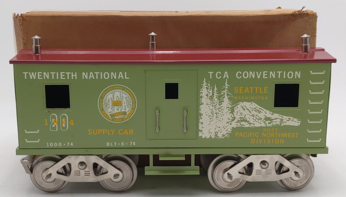 McCoy 1074 Standard Gauge 1974 TCA Seattle Convention Car EX/Box