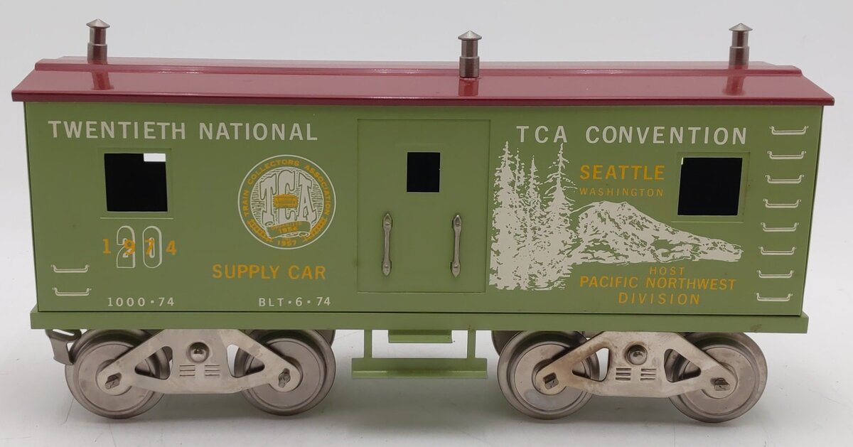 McCoy 1074 Standard Gauge 1974 TCA Seattle Convention Car EX/Box