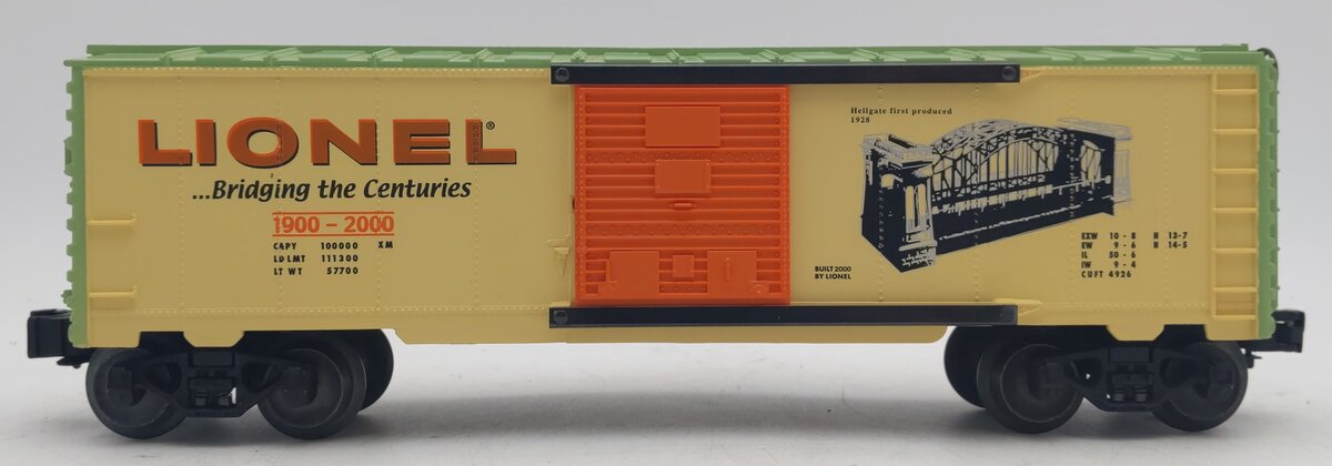 Lionel 6-29294 O Gauge Hellgate Bridge Boxcar LN