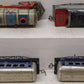 Unique 742 Vintage O Turn Key Steam Locomotive Lithographed Tin Freight Set/Box