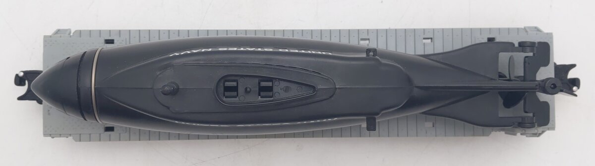 Lionel 6-16351 O Gauge Lionel Lines Flatcar with Navy Submarine EX