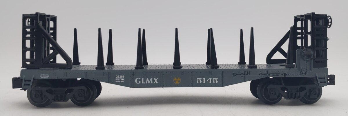 Lionel 6-26385 Groom Lake Railroad Stake Car #5145 LN