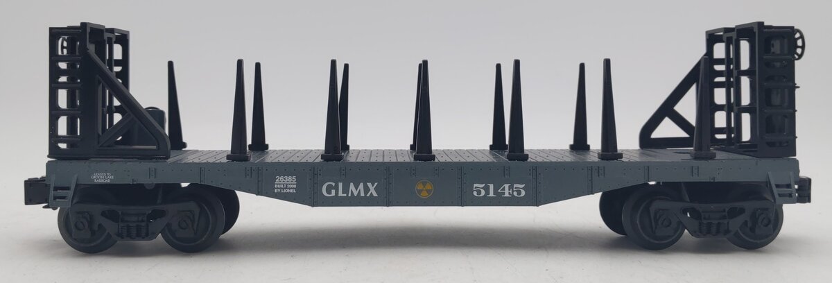 Lionel 6-26385 Groom Lake Railroad Stake Car #5145 LN