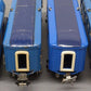 Lionel 263E VIntage O Prewar Baby Blue Comet Steam Passenger Car Set