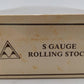 American Models S Scale Burlington Northern Gondola #565734 VG/Box