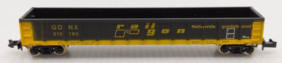 Roundhouse 8401 N Scale Railgon Gondola Kit #310160 LN/Box