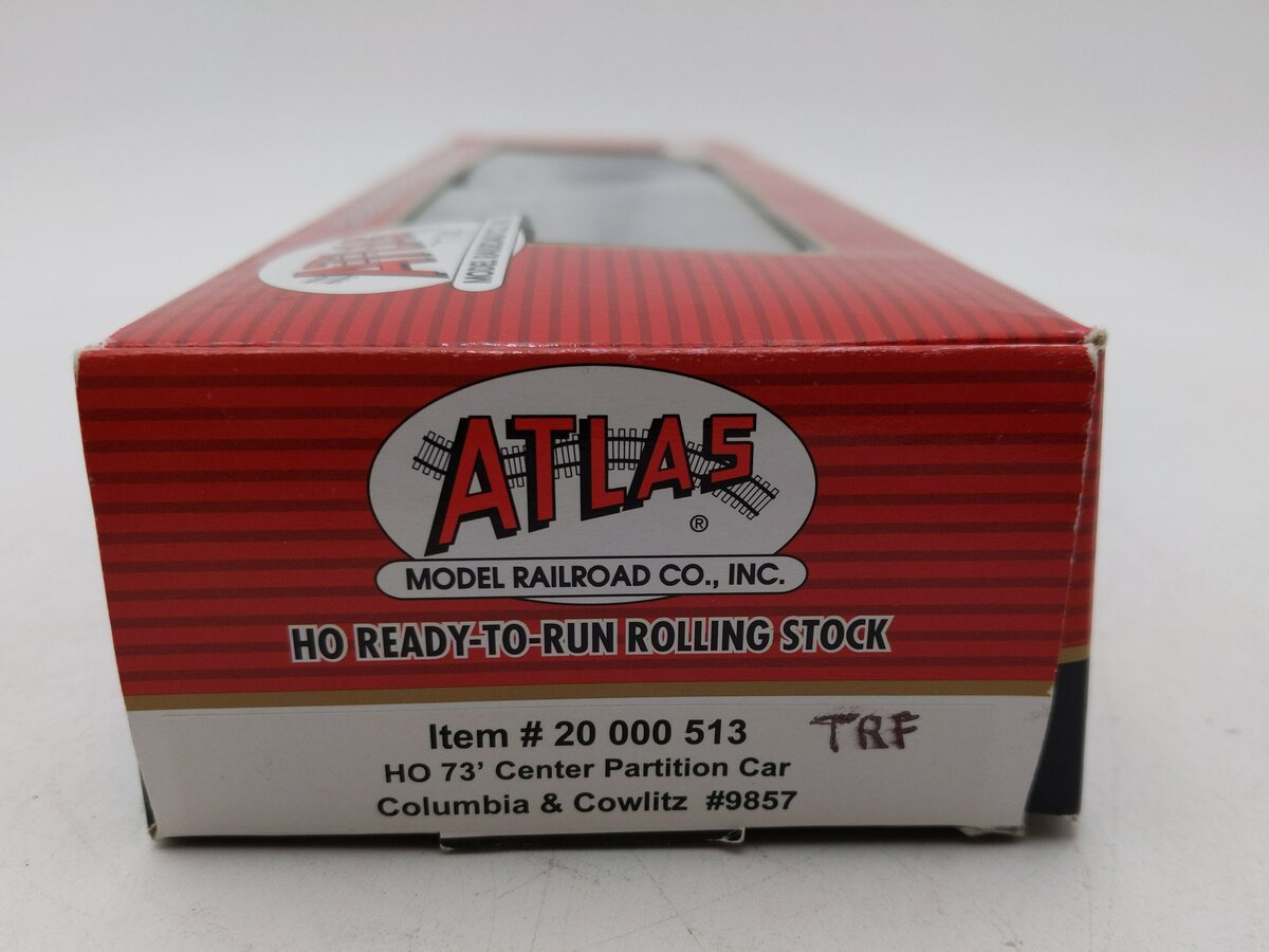 Atlas 20000513 HO Scale Columbia & Cowlitz 73' Center Partition Car #9857