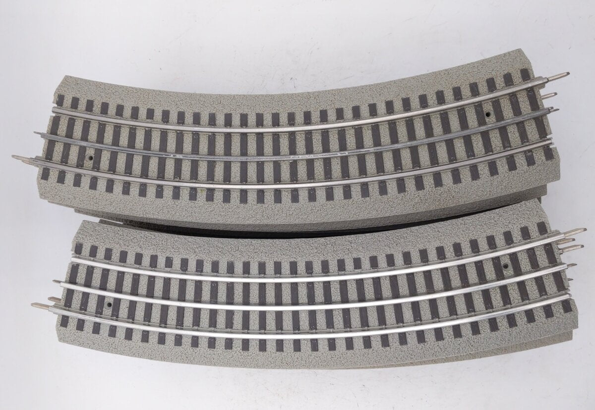 Lionel 6-12043 FasTrack O48 Curved Track Sections (20) VG