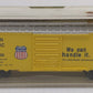 Model Power 3437 N Scale UP Boxcar #4990000 EX/Box