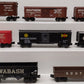 Lionel/K-Line O Assorted Freight Cars-Box Cars, Hopper, Gondola #9711/5823 [8] VG