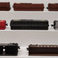 Lionel/K-Line O Assorted Freight Cars-Box Cars, Hopper, Gondola #9711/5823 [8] VG
