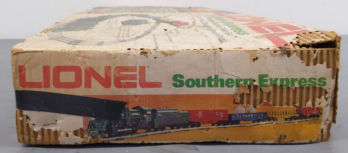 Lionel 6-1384 O Gauge Southern Express Steam Locomotive Freight Set EX/Box
