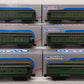 Williams 16101 O Gauge RDG "King Coal" 6-Car 60' Madison Passenger Car Set EX/Box