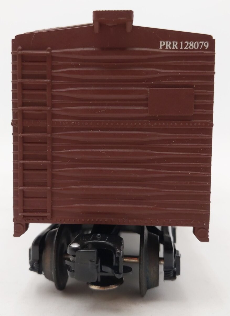 Frank's Roundhouse 8 O Gauge Pennsylvania Railroad Stock Car #128079 EX/Box