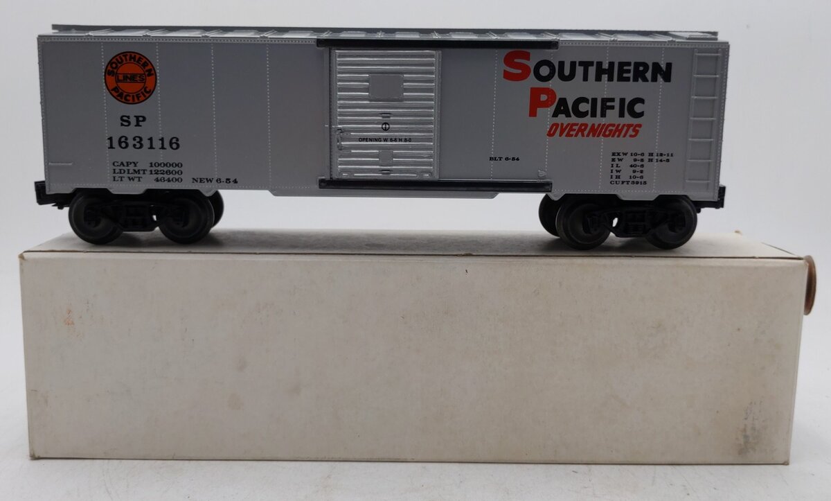 Frank's Roundhouse 23 O Gauge Southern Pacific Box Car #163116 EX/Box