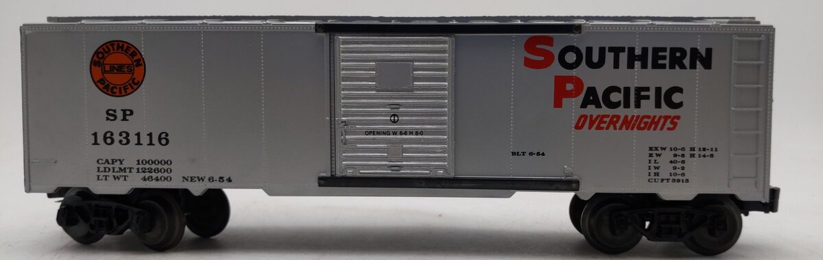 Frank's Roundhouse 23 O Gauge Southern Pacific Box Car #163116 EX/Box