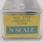 Model Power 3750 N Scale D&RG Chemical Tank #2908 LN/Box