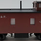 American Models 7533 S Gauge T&P Wood Caboose (Hi-Rail) EX/Box