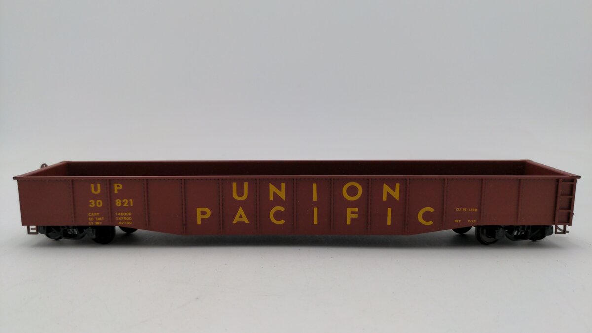 American Models S Scale Union Pacific Gondola #30821 VG