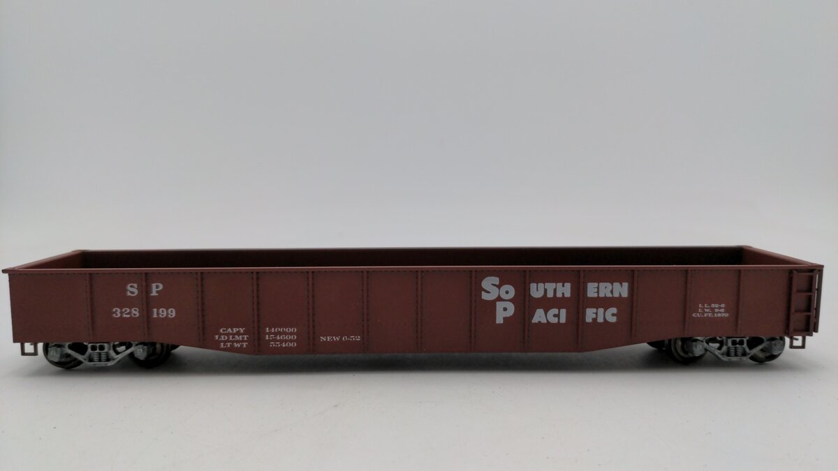 American Models S Scale Southern Pacific Gondola #328199 VG
