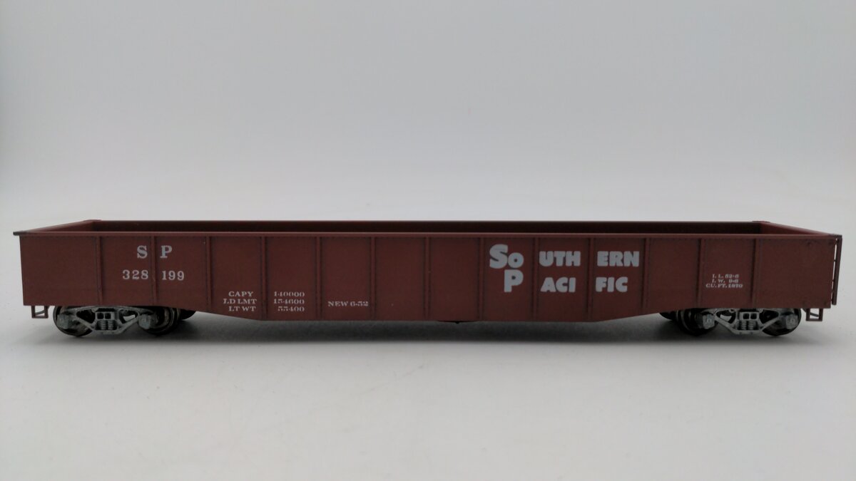 American Models S Scale Southern Pacific Gondola #328199 VG