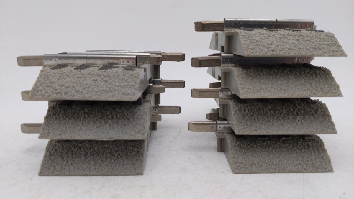 Lionel O Scale Assorted FasTrack: 6-12043, 6-12023, 6-12026, 6-12022 [20] VG