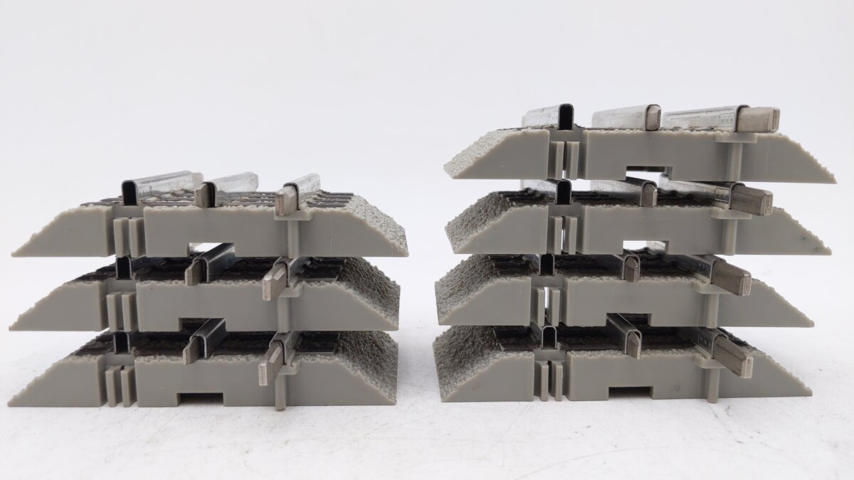 Lionel O Scale Assorted FasTrack: 6-12043, 6-12023, 6-12026, 6-12022 [20] VG