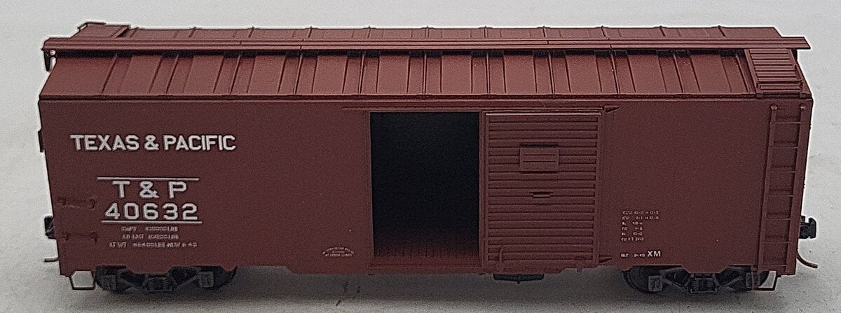 Pacific Rail 1937 S Scale B-454 Texas & Pacific AAR 40' Box Car #40632 EX/Box