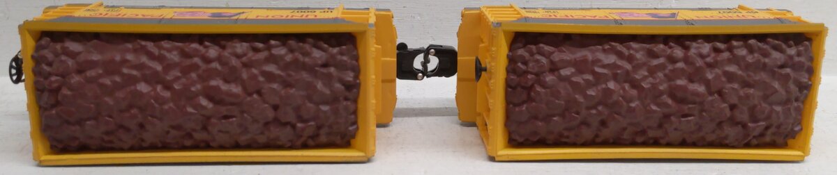 Menards 279-8553 O Scale Union Pacific Ore Car #6007 & 6007 (2 Pack) LN