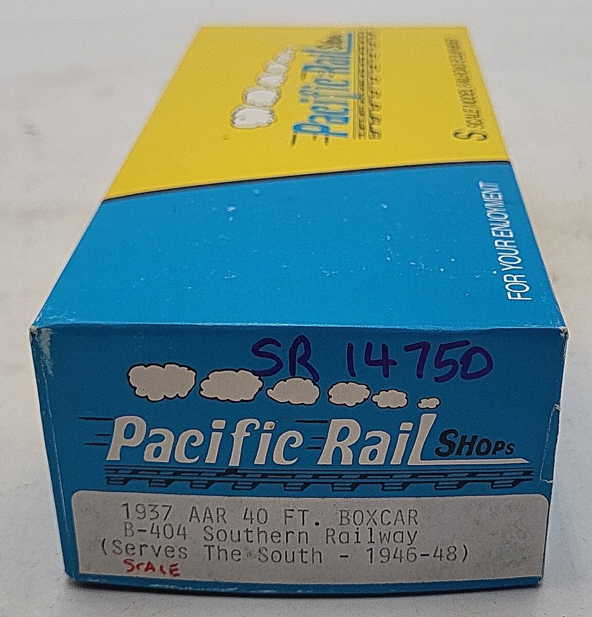 Pacific Rail 1937 AAR 40 Ft Boxcar Southern B-404 #14750 Kit LN/Box