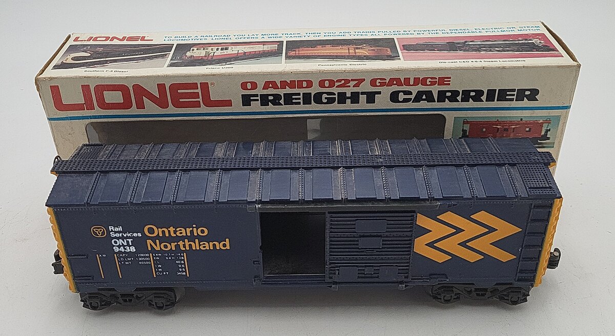 Lionel 6-9438 O Gauge Ontario Northland Box Car EX/Box