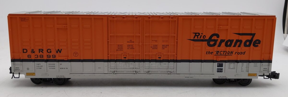 Atlas 3001452-2 O Denver Rio Grande Berwicks Hy-Cube Boxcar #63899 (3 Rail) LN/Box