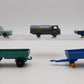 Lesney Assorted Matchbox Vehicles & Trailers: 2, 7, 38, 40, 55 [5] VG