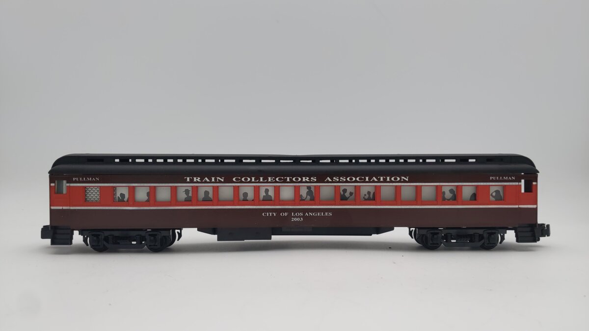 American Models S Scale City Of Los Angeles TCA Passenger Car #2003 VG