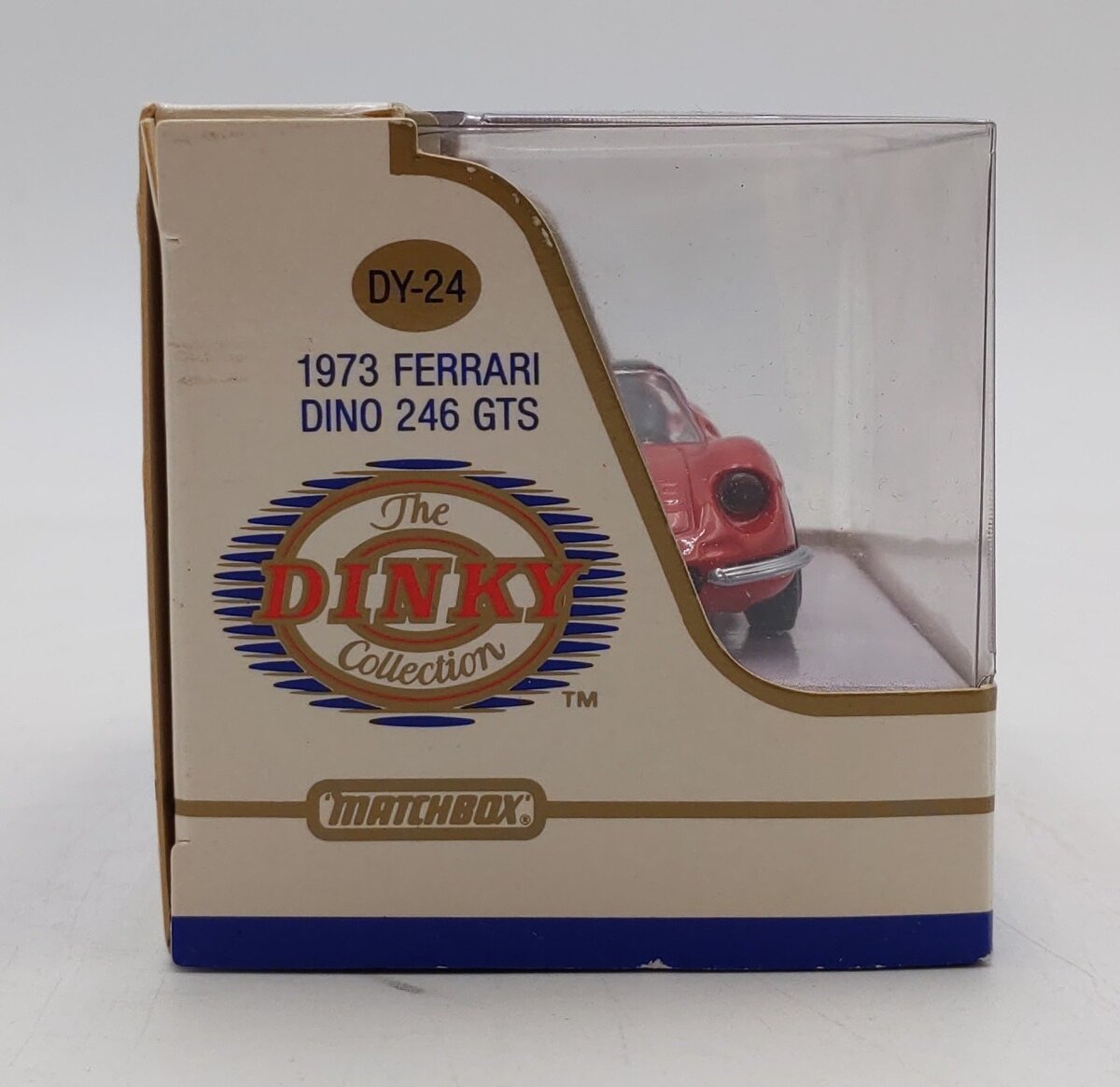Matchbox DY-24 1:43 Red/Black Model 1973 Ferrari Dino 246 GTS Diecast NIB