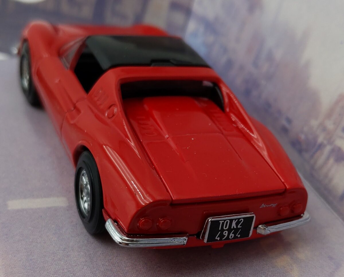 Matchbox DY-24 1:43 Red/Black Model 1973 Ferrari Dino 246 GTS Diecast NIB